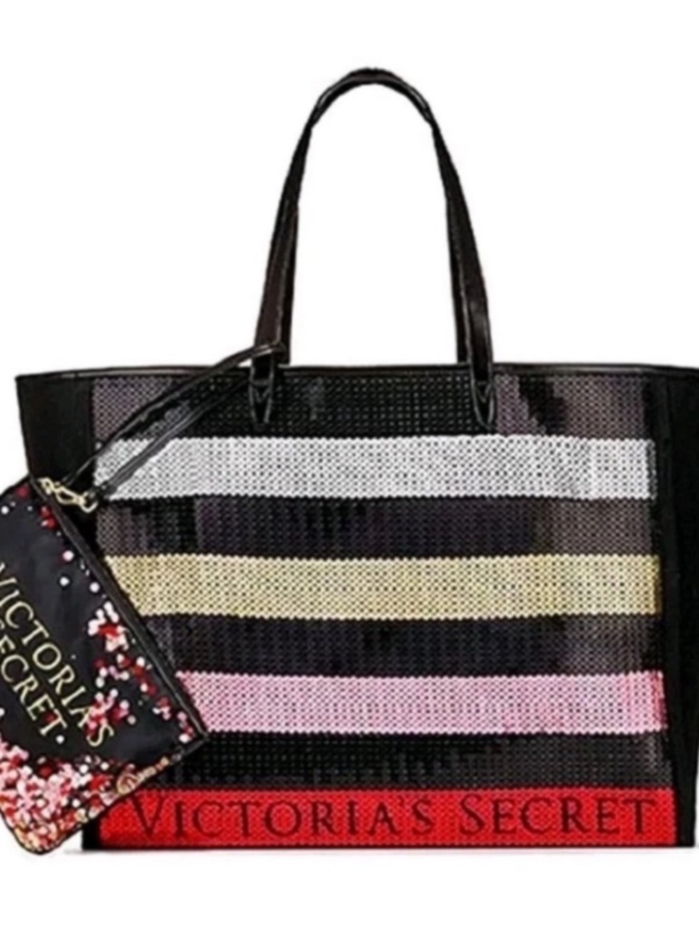 🆕🌺VICTORIA’S SECRET Sequin Tote Bag🌺